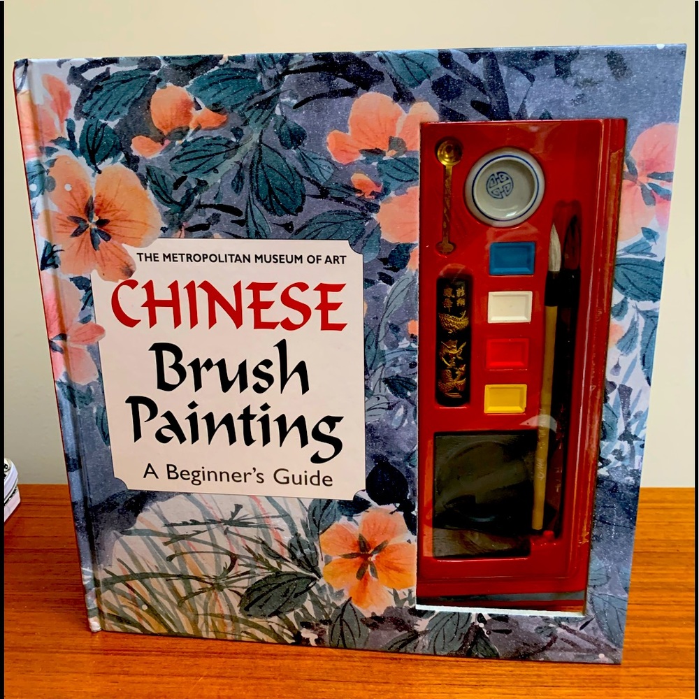 🎨 Chinese Brush Painting Metropolitan Museum of Art Beginners Guide Book Kit